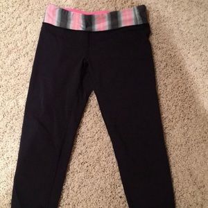 Black cropped align cropped legging
